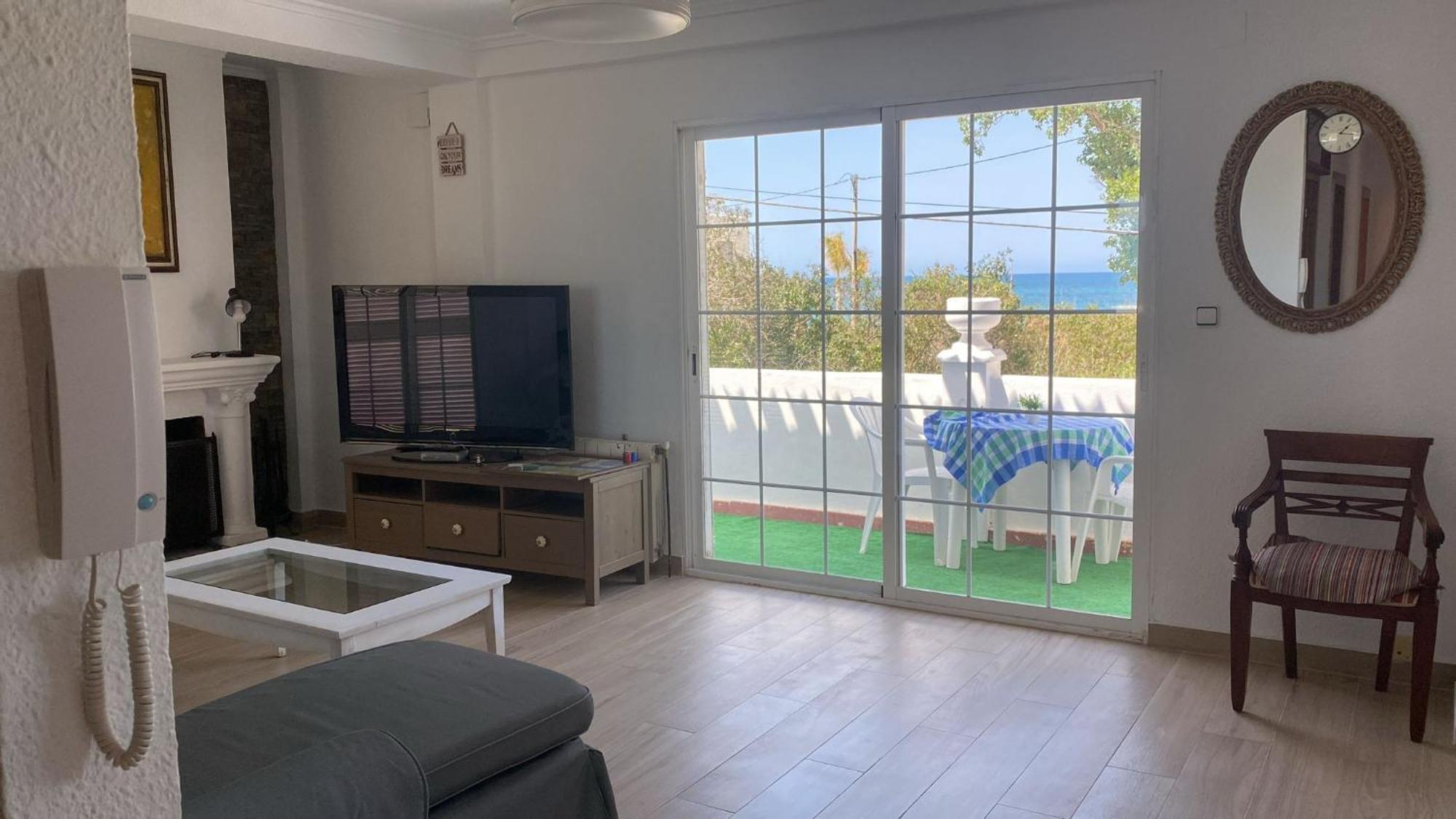 Chalet Denia Playa Primera Linea Vila Exterior foto