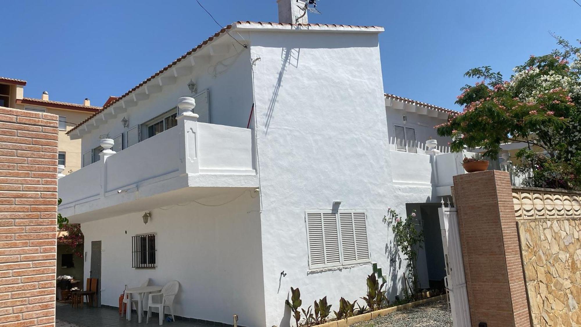Chalet Denia Playa Primera Linea Vila Exterior foto