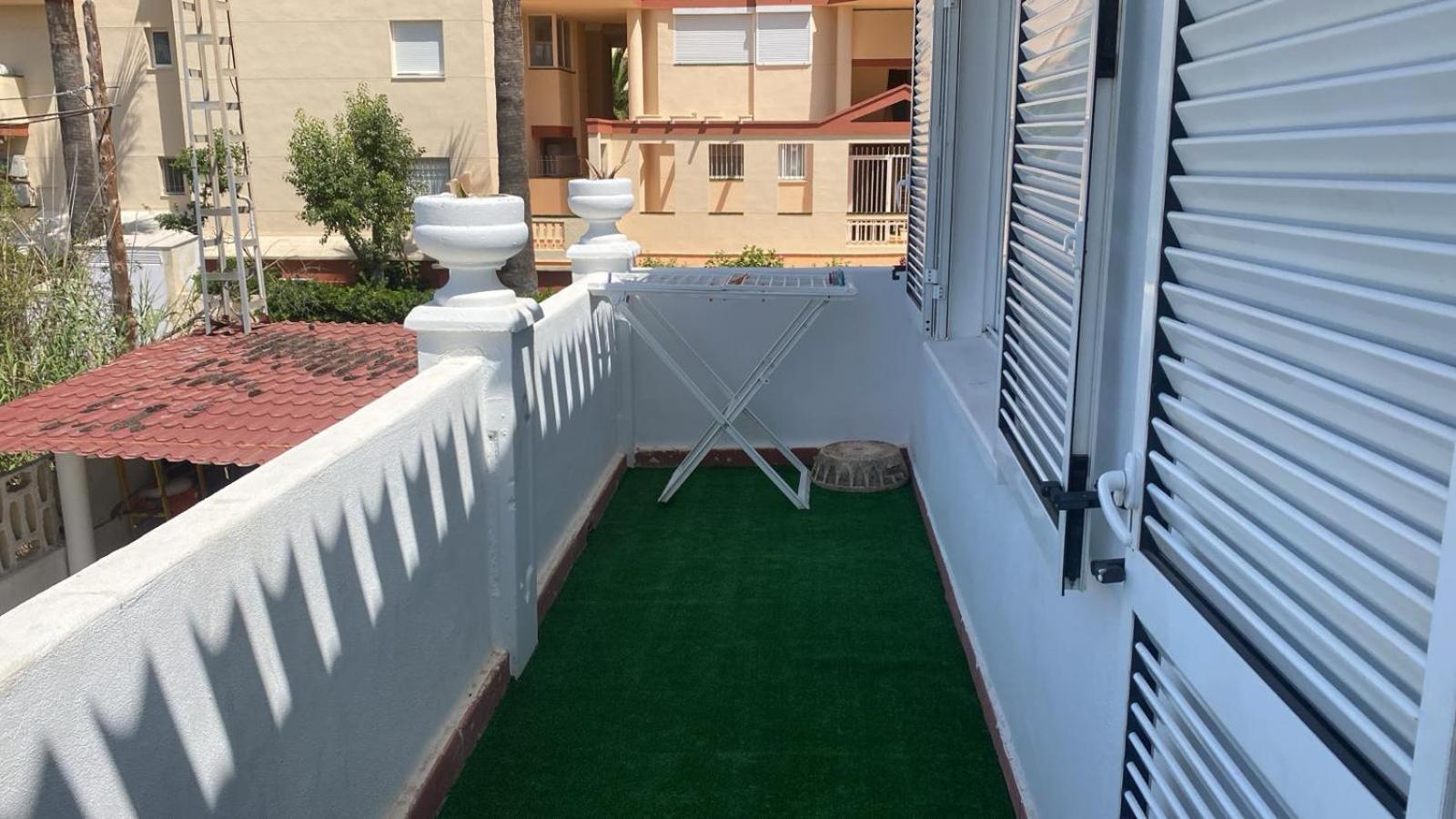 Chalet Denia Playa Primera Linea Vila Exterior foto