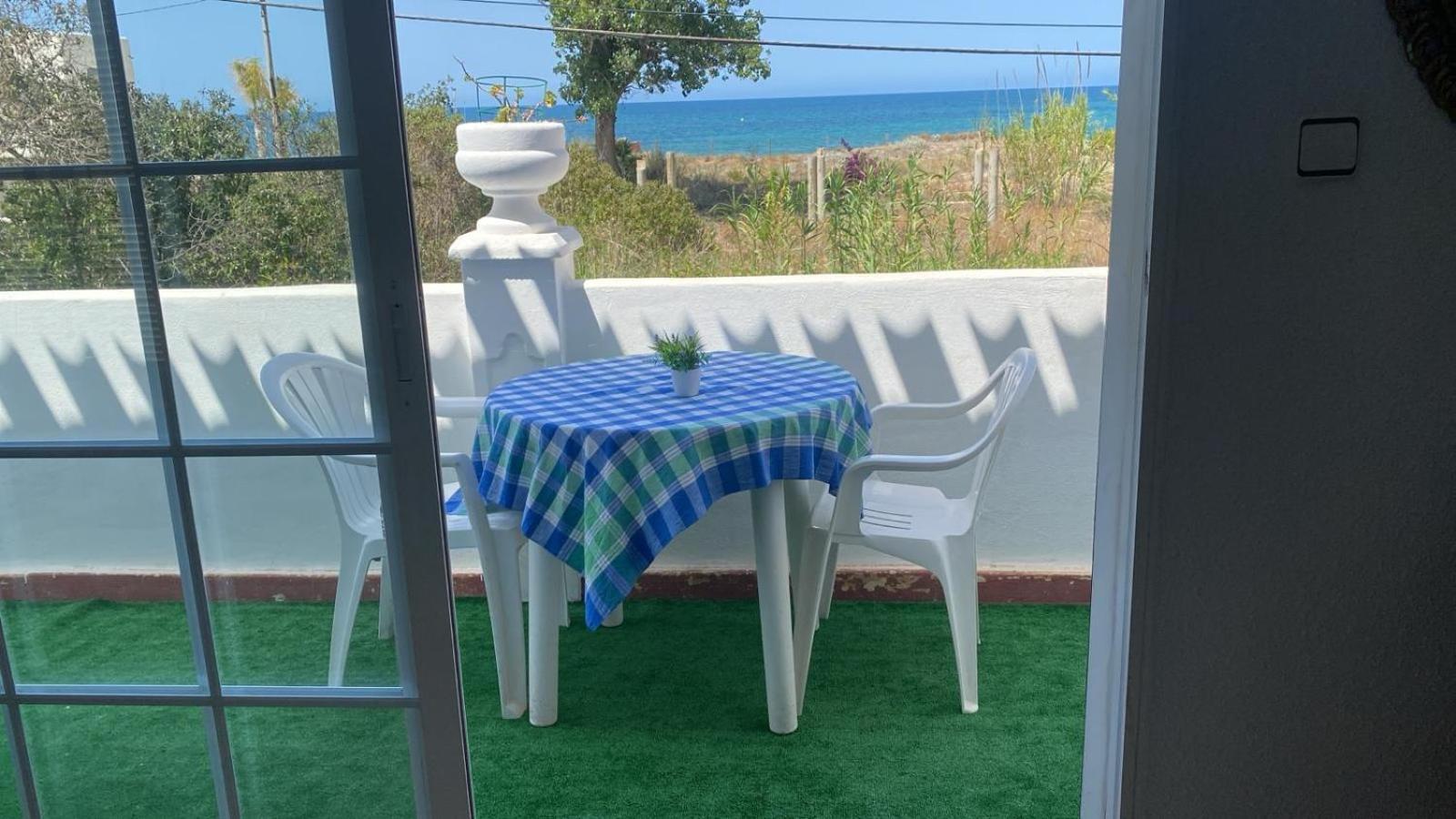 Chalet Denia Playa Primera Linea Vila Exterior foto
